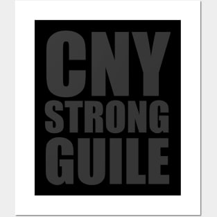 CNY STRONG GUILE - DARK Posters and Art